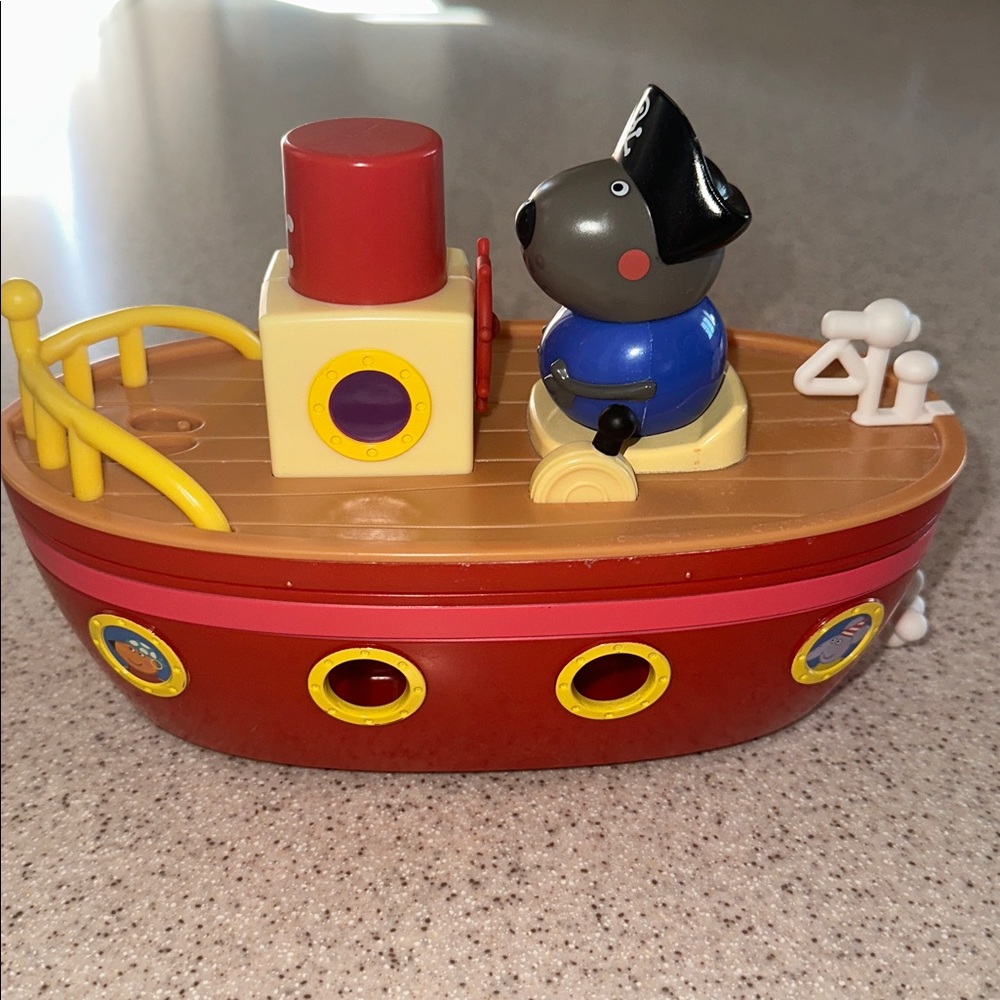 Peppa Pig Grandad Dog's Pirate Ship - Preschool Toy